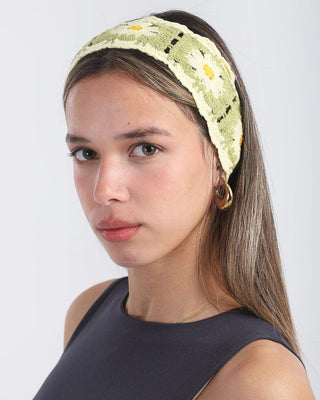 Lime Mini Crochet Bandana Bandana IN YOUR SHOE