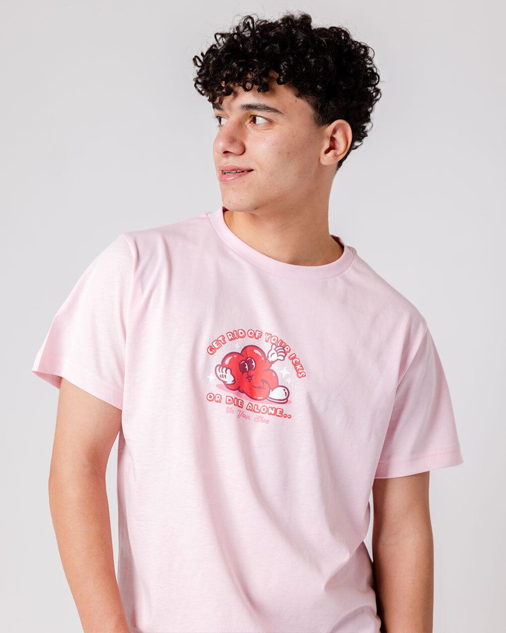 Love Is Hell Regular Tee Printed Regular Tees IN YOUR SHOE M