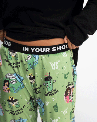 Love You So Matcha Fluffy Pjoys Fluffy Pjoys IN YOUR SHOE