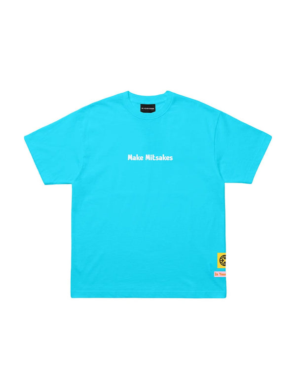 Make Mistakes Printed Oversized Tee