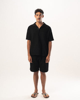 Male Black Waffle Set Waffled Set IN YOUR SHOE S S