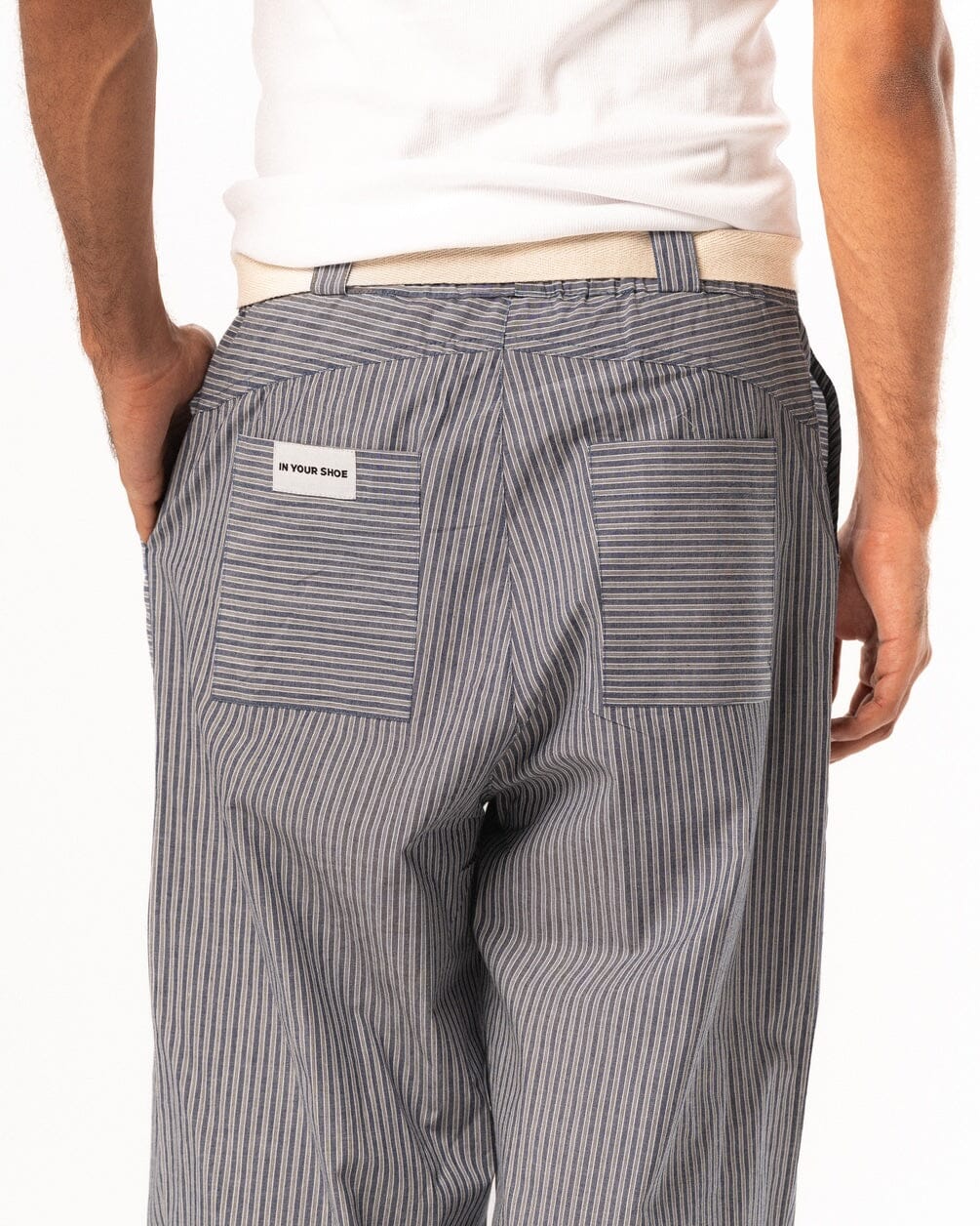 Male Blue Boxer Pants Boxer Pants IN YOUR SHOE