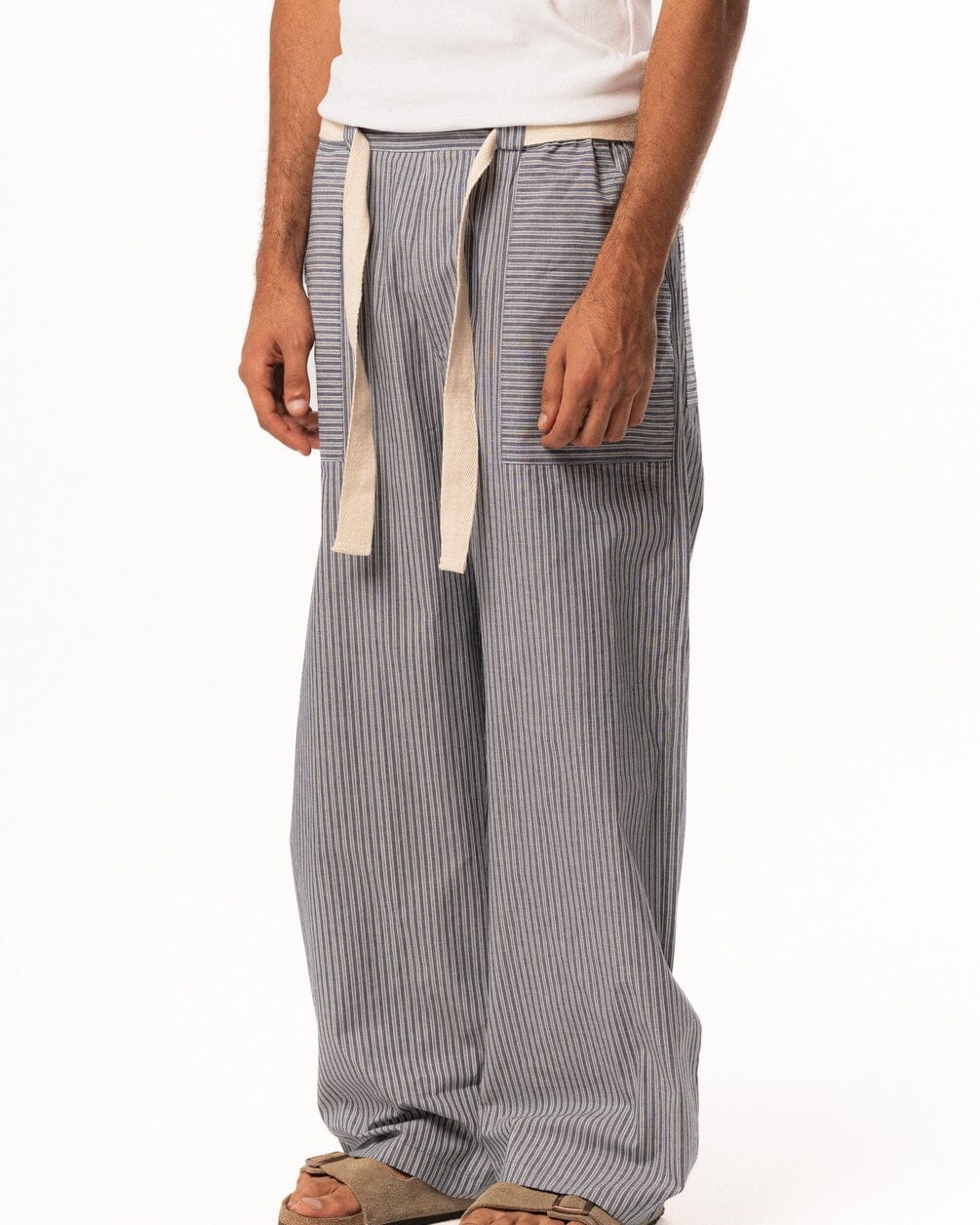 Male Blue Boxer Pants Boxer Pants IN YOUR SHOE M