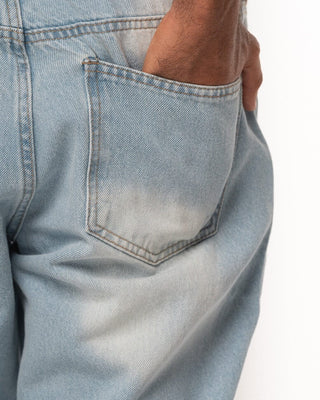 Male Blue Straight Leg Jeans Jeans IN YOUR SHOE 36