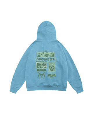 Manifest Washed Hoodie Acid Washed Hoodies IN YOUR SHOE