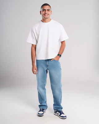 Men Blue Loose Jeans Jeans IN YOUR SHOE 30