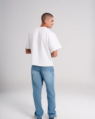 Men Blue Loose Jeans Jeans IN YOUR SHOE 32