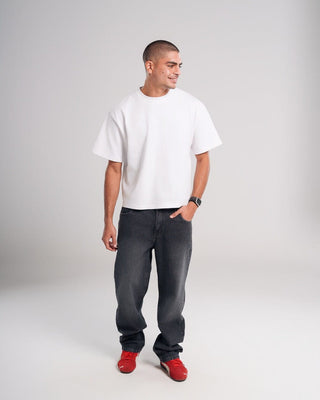 Men Grey Loose Jeans Jeans IN YOUR SHOE 30