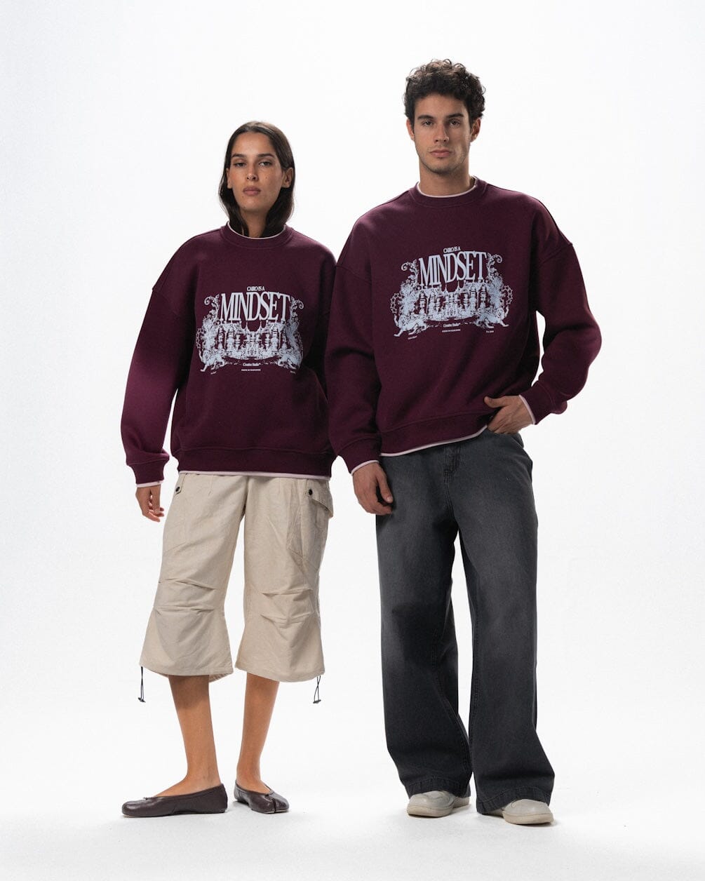 Mindset Boxy Crewneck Crewnecks IN YOUR SHOE S