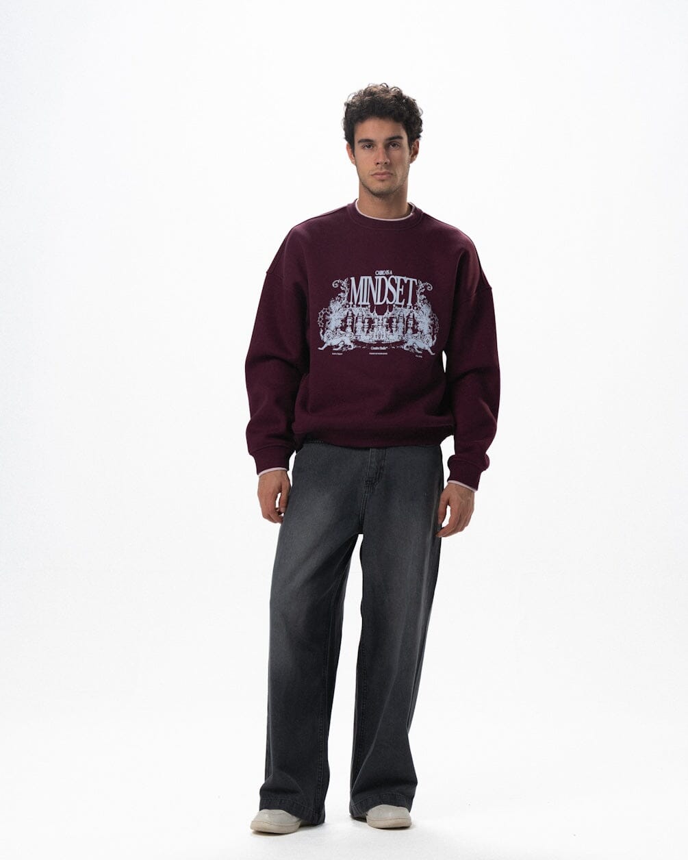 Mindset Boxy Crewneck Crewnecks IN YOUR SHOE XL