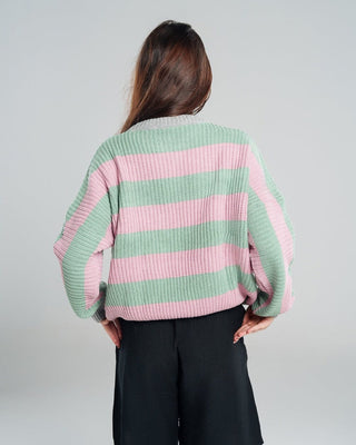 Mint and Poudre Balloon Knitwear Pullover Knitwear IN YOUR SHOE