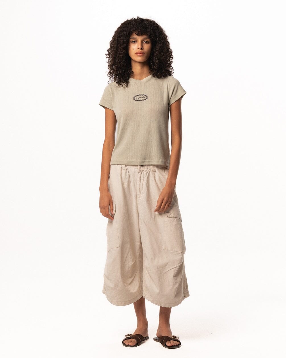 Mint Green Loose Fit Baby Tee Baby Tees IN YOUR SHOE S