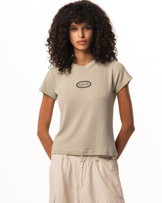 Mint Green Loose Fit Baby Tee Baby Tees IN YOUR SHOE M