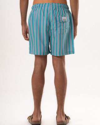 Mint Green Stripes Swim Shorts Swim Shorts IN YOUR SHOE L