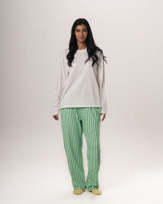 Mint Stripes Fluffy Pjoys Fluffy Pjoys IN YOUR SHOE L