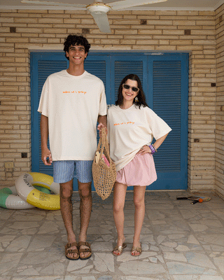 Modern Art Oversized Tee Printed Oversized Tees IN YOUR SHOE L