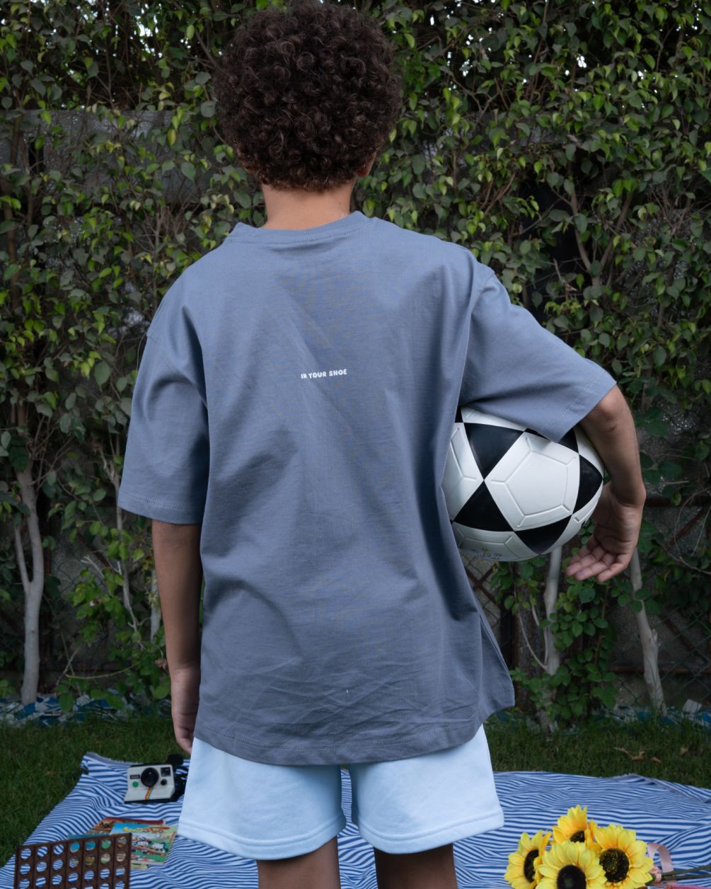 Mom Says I'm Cute Oversized Kids Tee Kids Printed Oversized Tees IN YOUR SHOE
