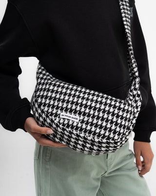 Monochrome Cross Sling Bag Slouchy Sling Bag IN YOUR SHOE