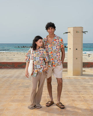 Mosaic Tiles Hawaiian Shirt Hawaiian Shirt IN YOUR SHOE S