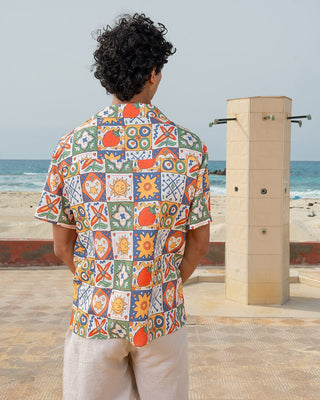 Mosaic Tiles Hawaiian Shirt Hawaiian Shirt IN YOUR SHOE