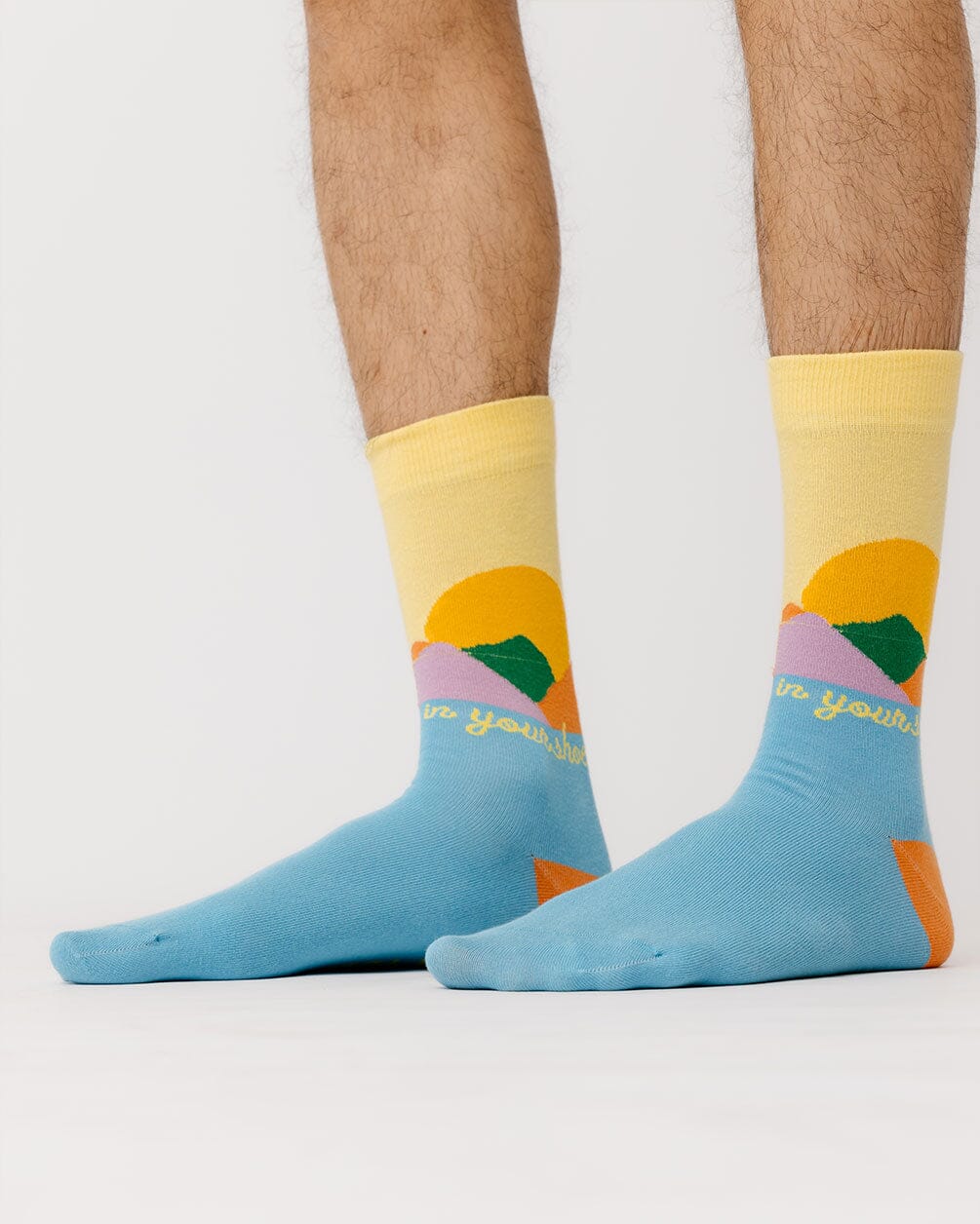 Mountains Neck Socks Neck Socks In Your Shoe