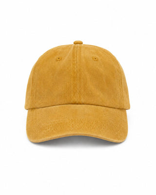 Mustard Washed Cap Washed Cap IN YOUR SHOE