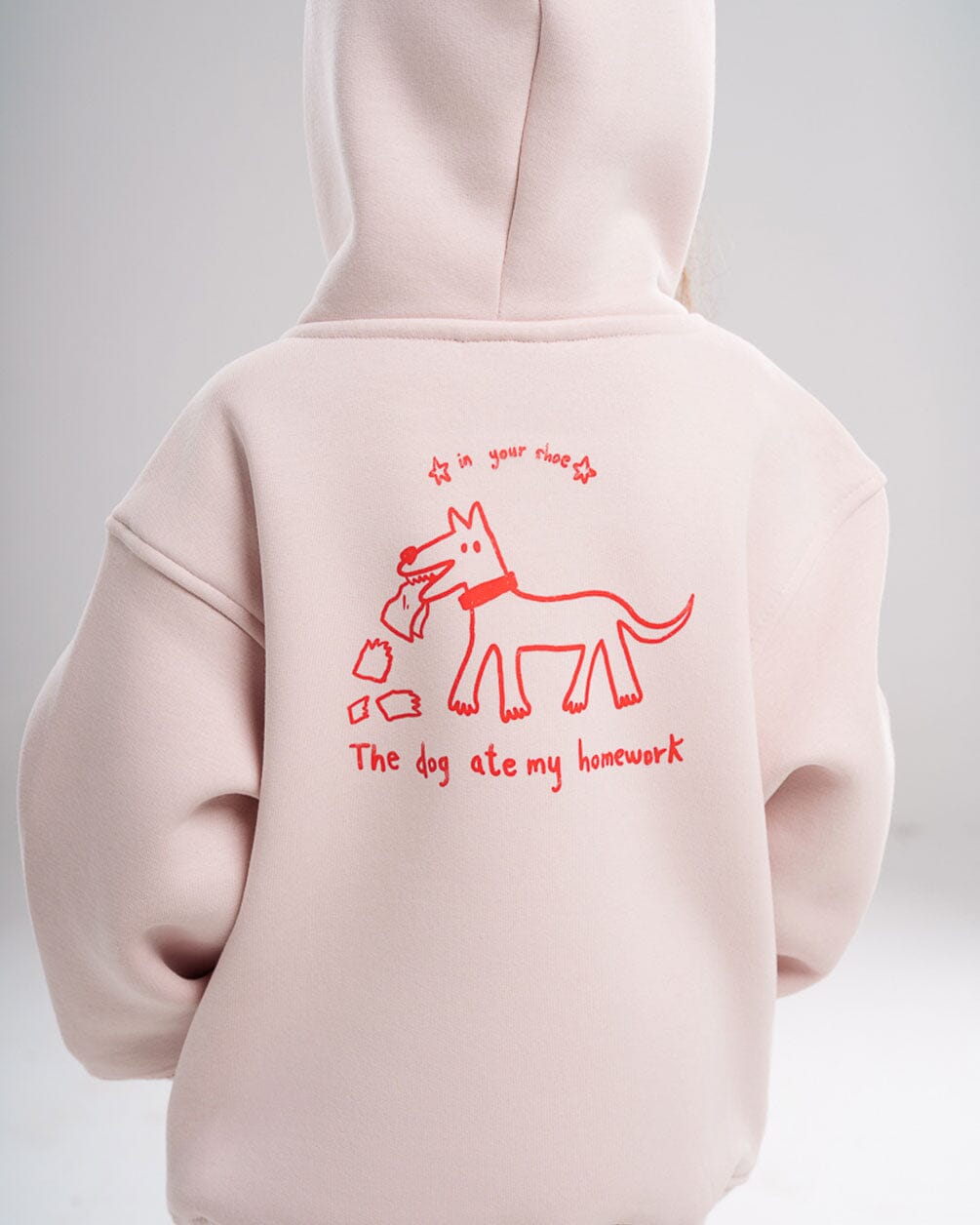 My Dog Ate My Homework Kids Hoodie Printed Hoodies (Kids) IN YOUR SHOE 5