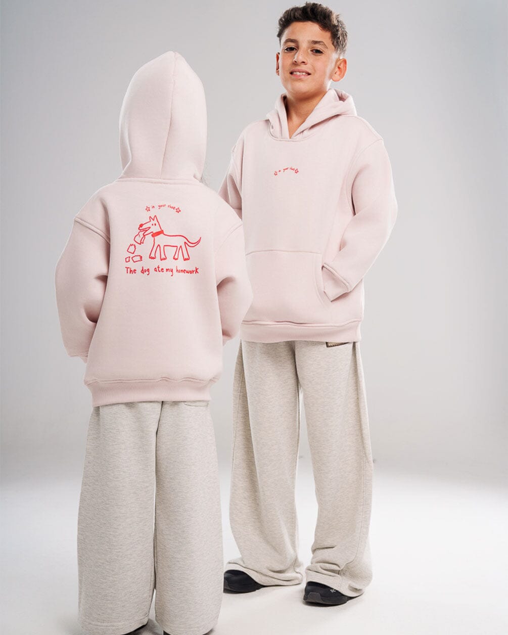 My Dog Ate My Homework Kids Hoodie Printed Hoodies (Kids) IN YOUR SHOE 3