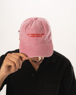 My Therapist Washed Cap Washed Cap IN YOUR SHOE