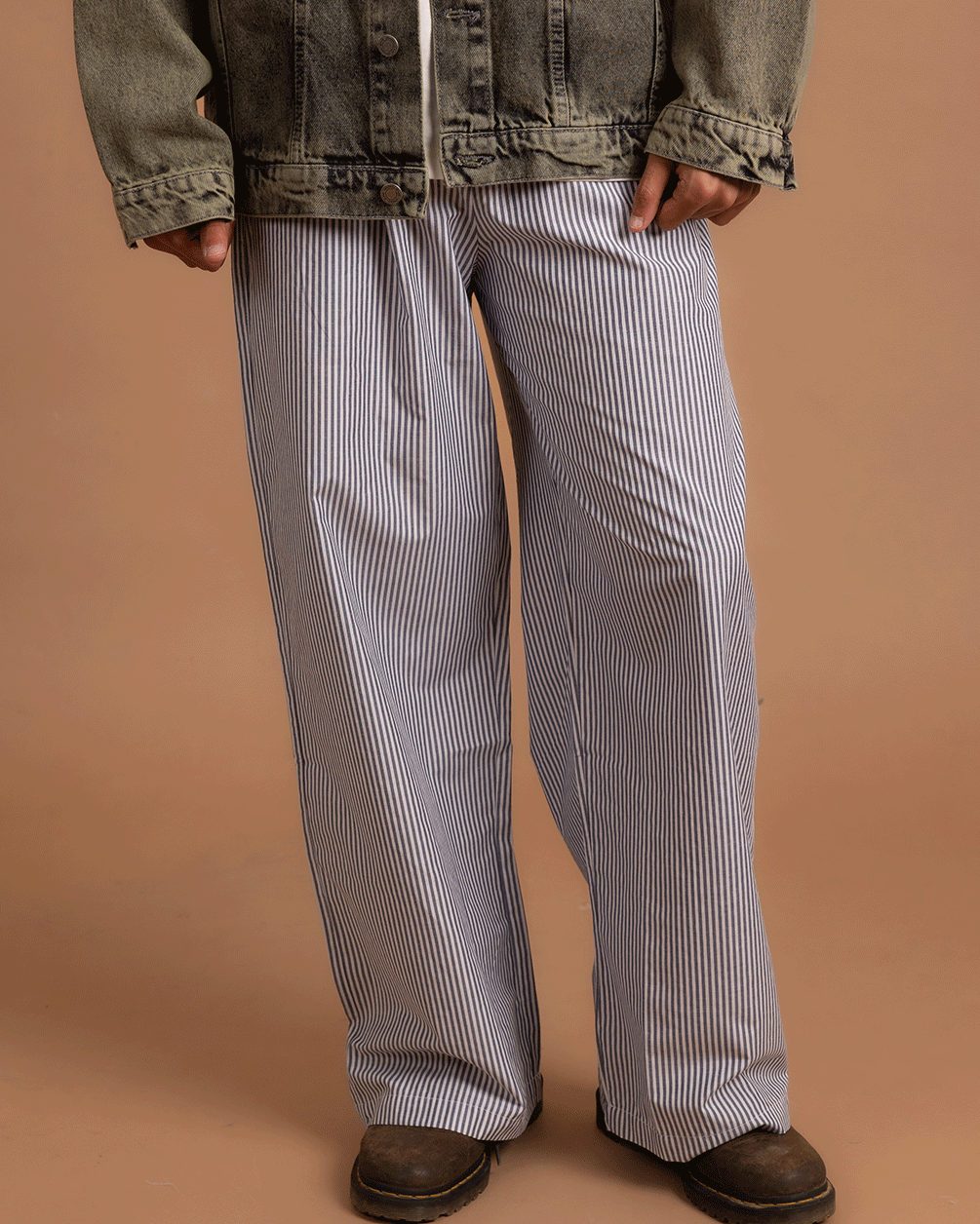 Navy Blue Boxer Pants Boxer Pants IN YOUR SHOE L