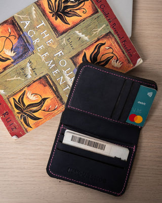 Navy Blue Wallet Wallet IN YOUR SHOE