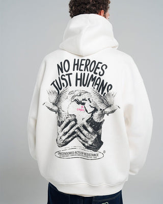 No Heroes Hoodie Printed Hoodies IN YOUR SHOE