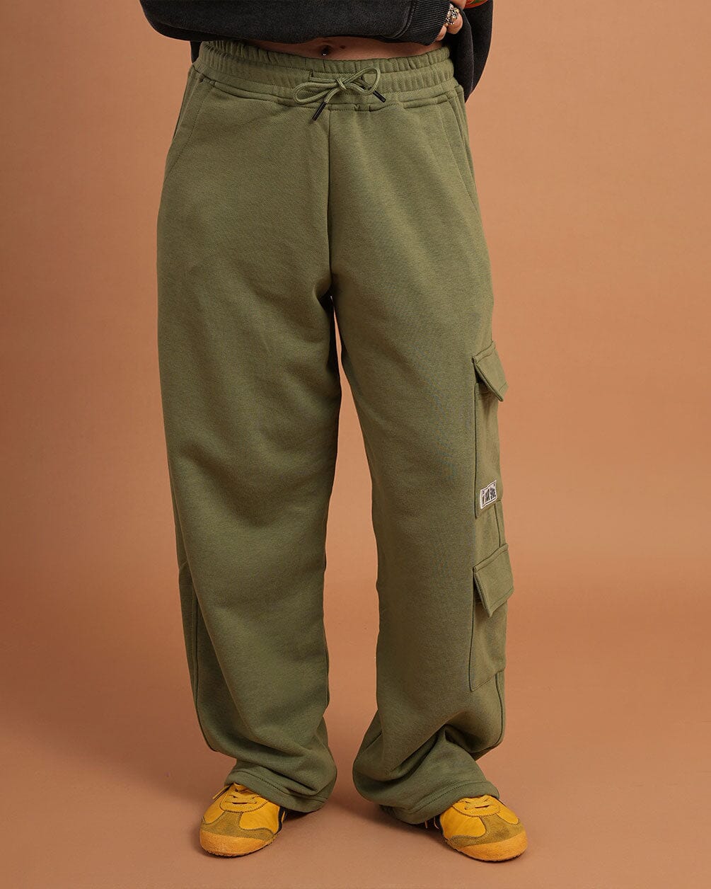 Olive Cargo Swants Swants IN YOUR SHOE