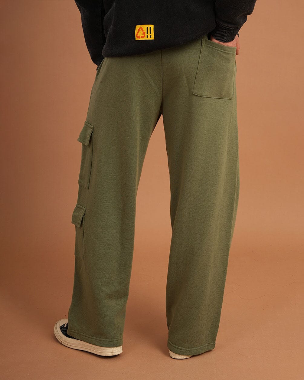 Olive Cargo Swants Swants IN YOUR SHOE