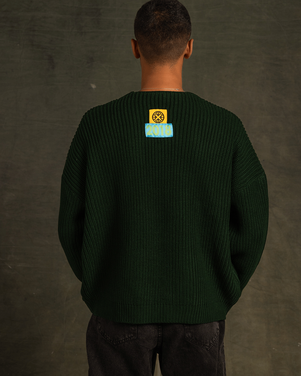 Olive English Knit Cardigan Cardigans IN YOUR SHOE