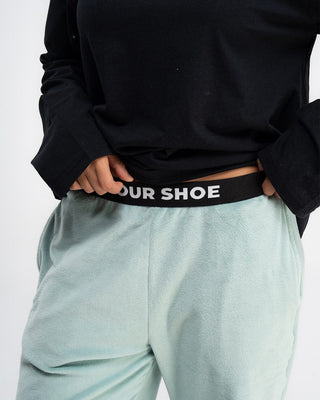 Olive Plain Fluffy Pjoys Fluffy Pjoys IN YOUR SHOE