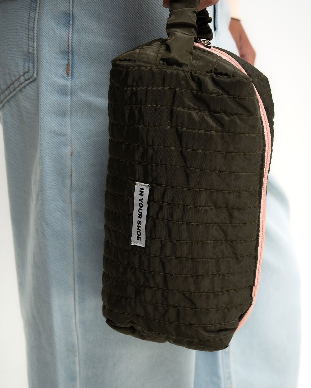 Olive Toiletry Bag Toiletry Bag IN YOUR SHOE