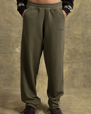 Olive Wide Leg Swants Swants IN YOUR SHOE S