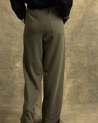 Olive Wide Leg Swants Swants IN YOUR SHOE