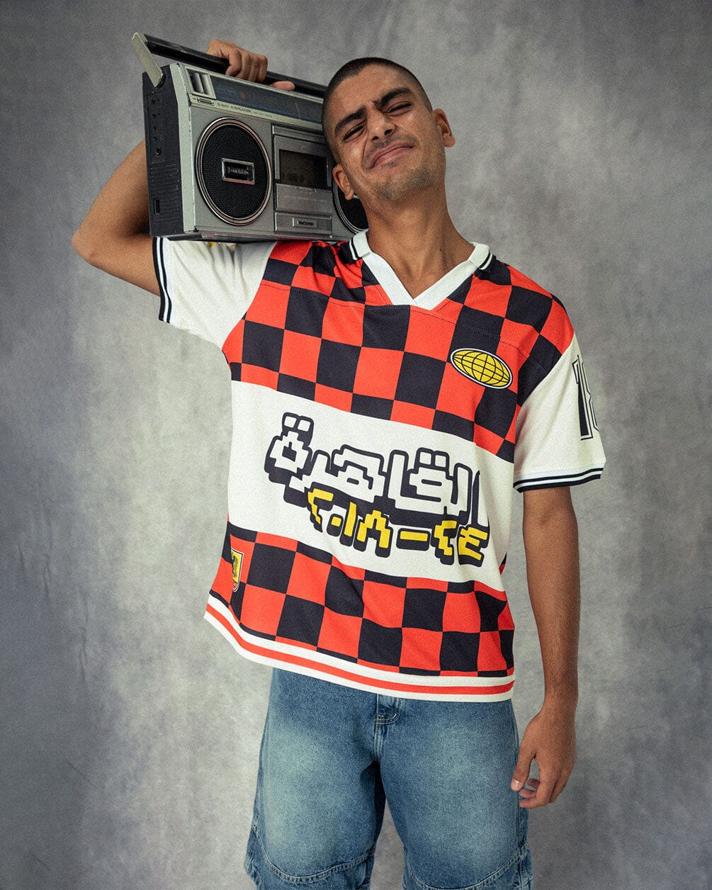 Orange Cairo Jersey Jersey IN YOUR SHOE