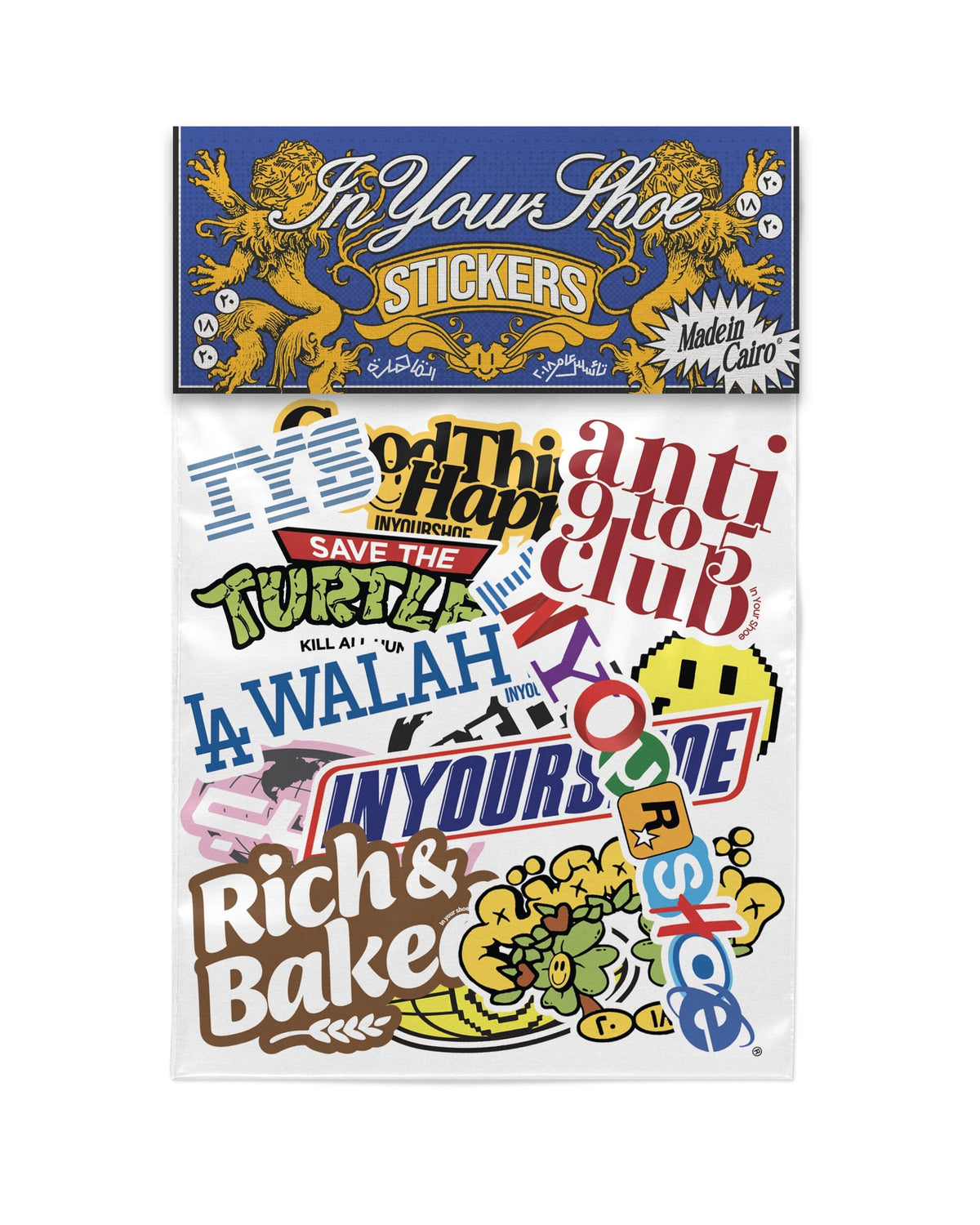 Pack Of Stickers - VOL 1 Stickers IN YOUR SHOE