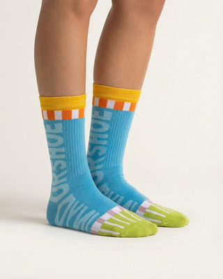 Party Blues Neck Socks Neck Socks IN YOUR SHOE