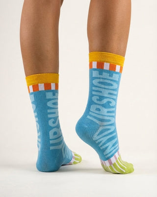 Party Blues Neck Socks Neck Socks IN YOUR SHOE