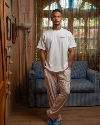 Pastel Striped Pjoys PJOYS IN YOUR SHOE M