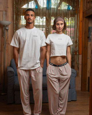 Pastel Striped Pjoys PJOYS IN YOUR SHOE S