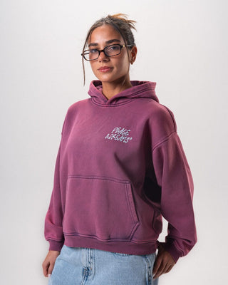 Peace & Dreams Boxy Washed Hoodie Boxy Hoodies IN YOUR SHOE XL