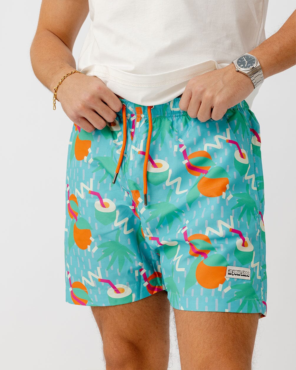 Piña Colada Swim Shorts Swim Shorts In Your Shoe S