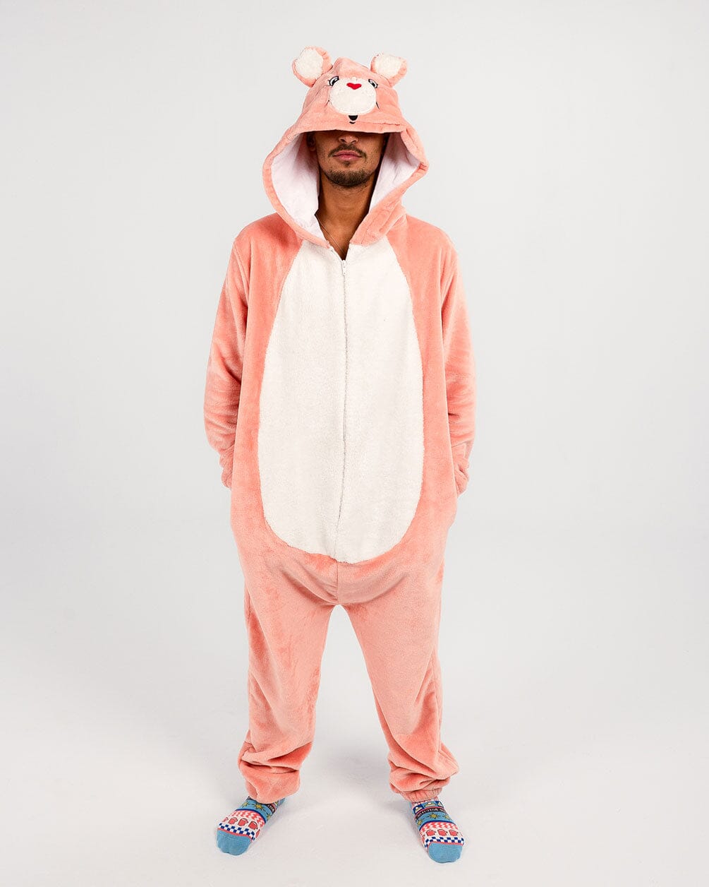 Pink Bear Onesie Onesies IN YOUR SHOE