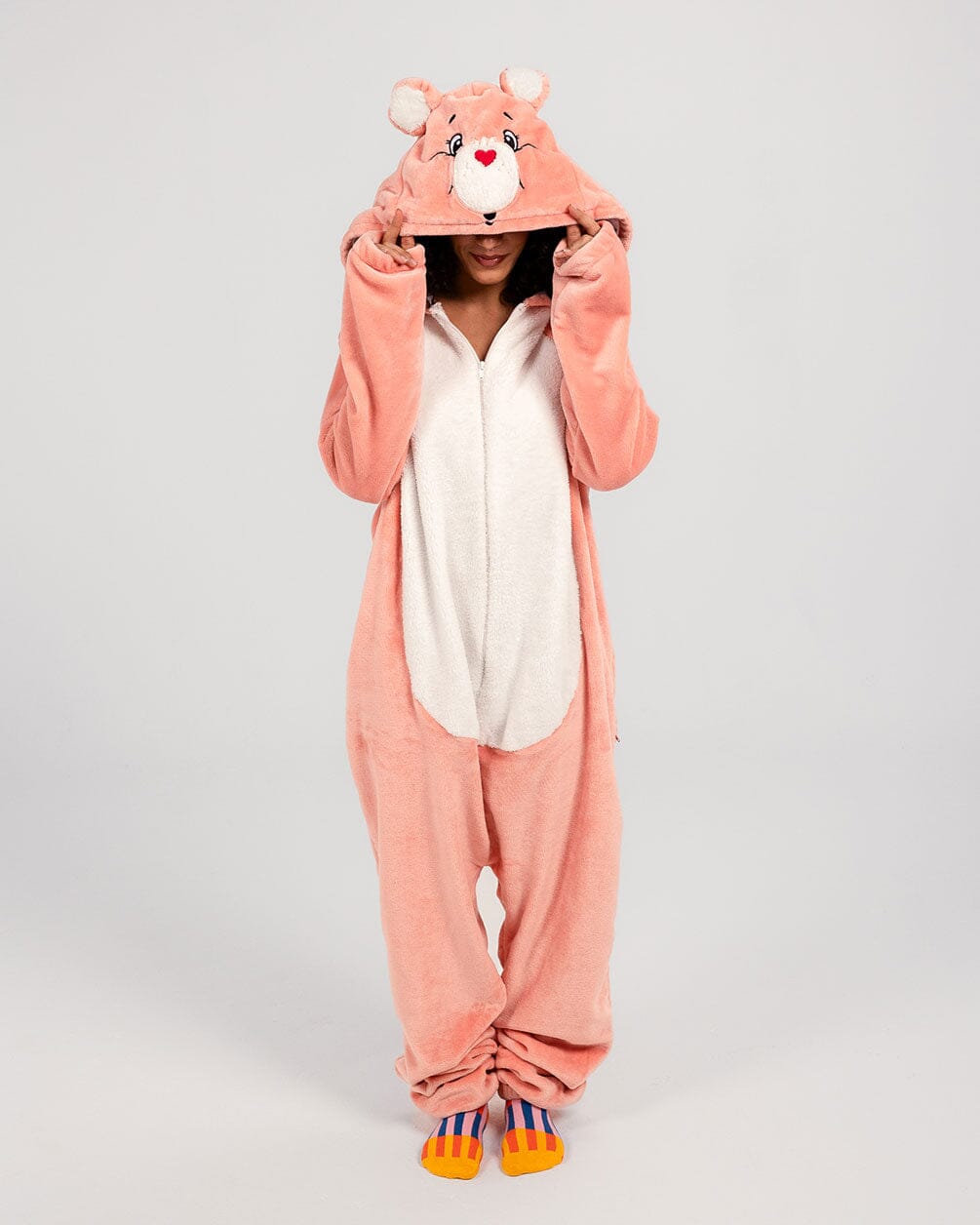Pink Bear Onesie Onesies IN YOUR SHOE
