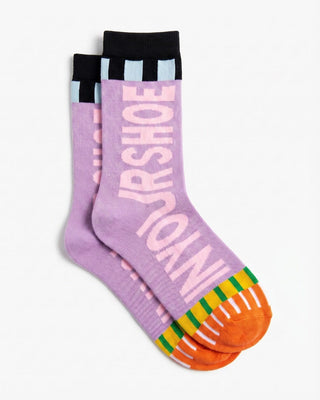 Pink Bomb Neck Socks Neck Socks IN YOUR SHOE